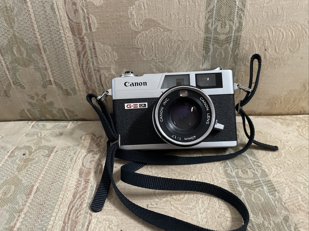 Canon Canonet QL17 GIII G3 35mm Rangefinder Camera | eBay