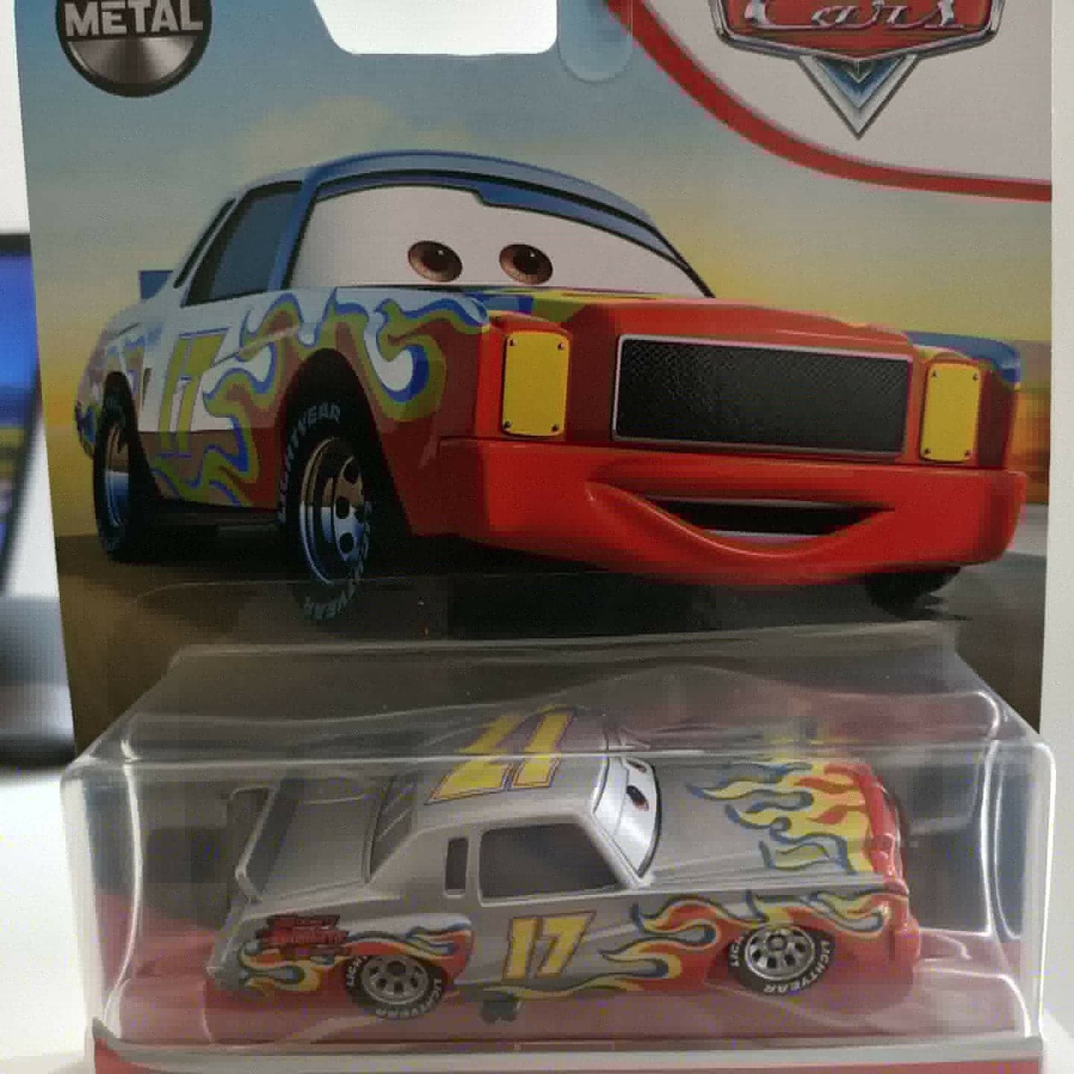 Disney Pixar Cars - Darrell Cartrip No:17 Official Die cast Cars