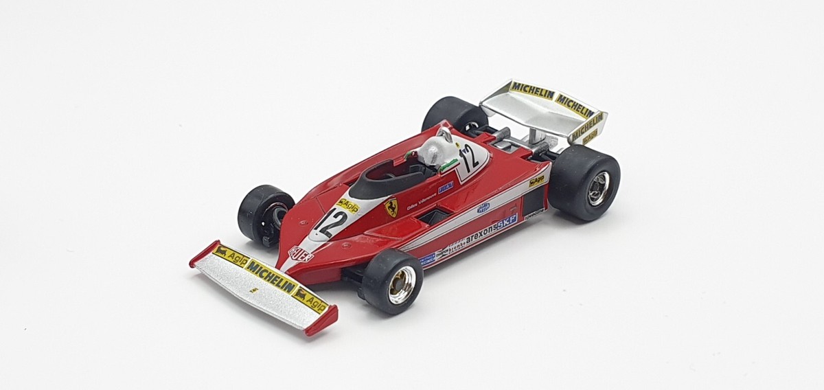 1/64 Kyosho FERRARI F1 1978 312 T3 #12 GILLES VILLENEUVE diecast