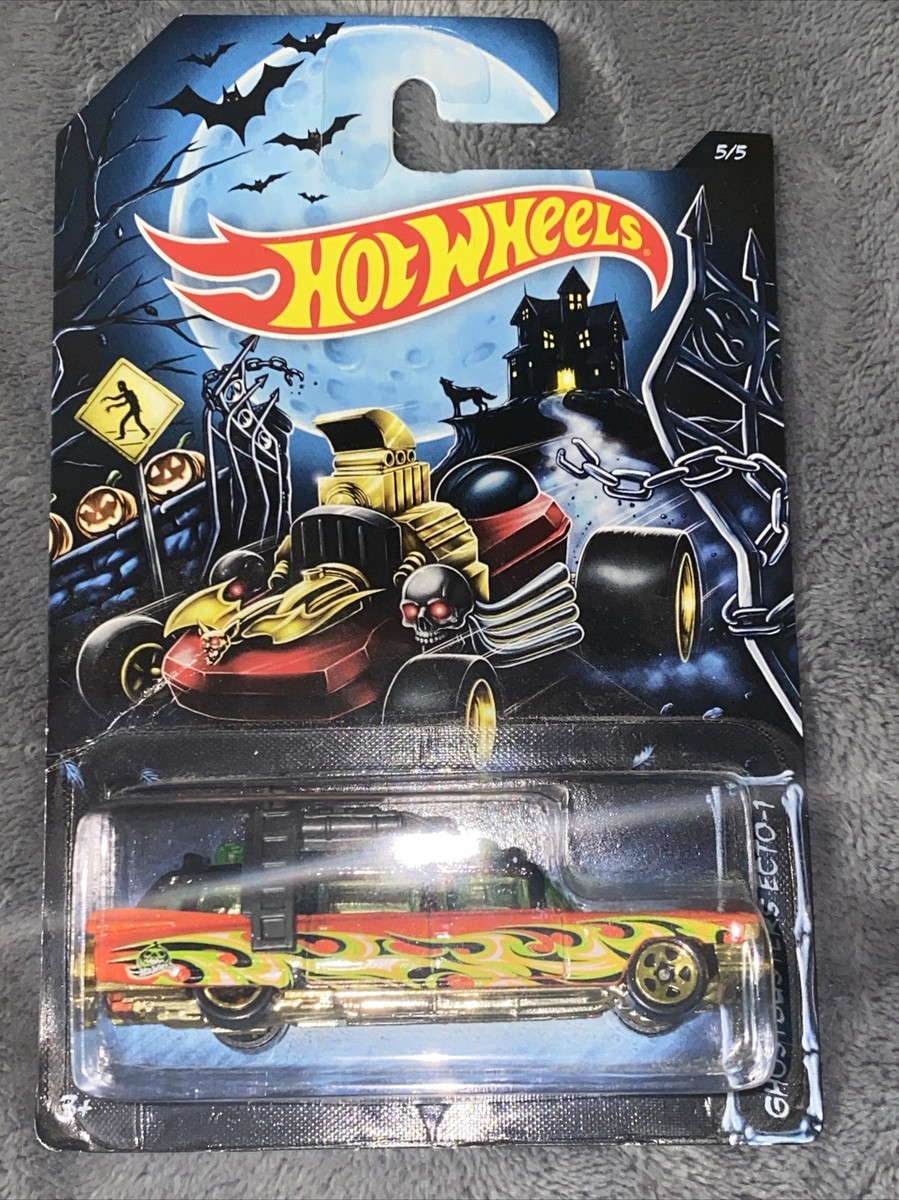 🔥2014 Hot Wheels Halloween Ghostbusters Ecto-1 (Kroger Exclusive