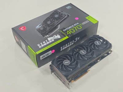 MSI GeForce RTX 4070 Ti SUPER VENTUS 3X BLACK OC 16GB 16G 256-bit