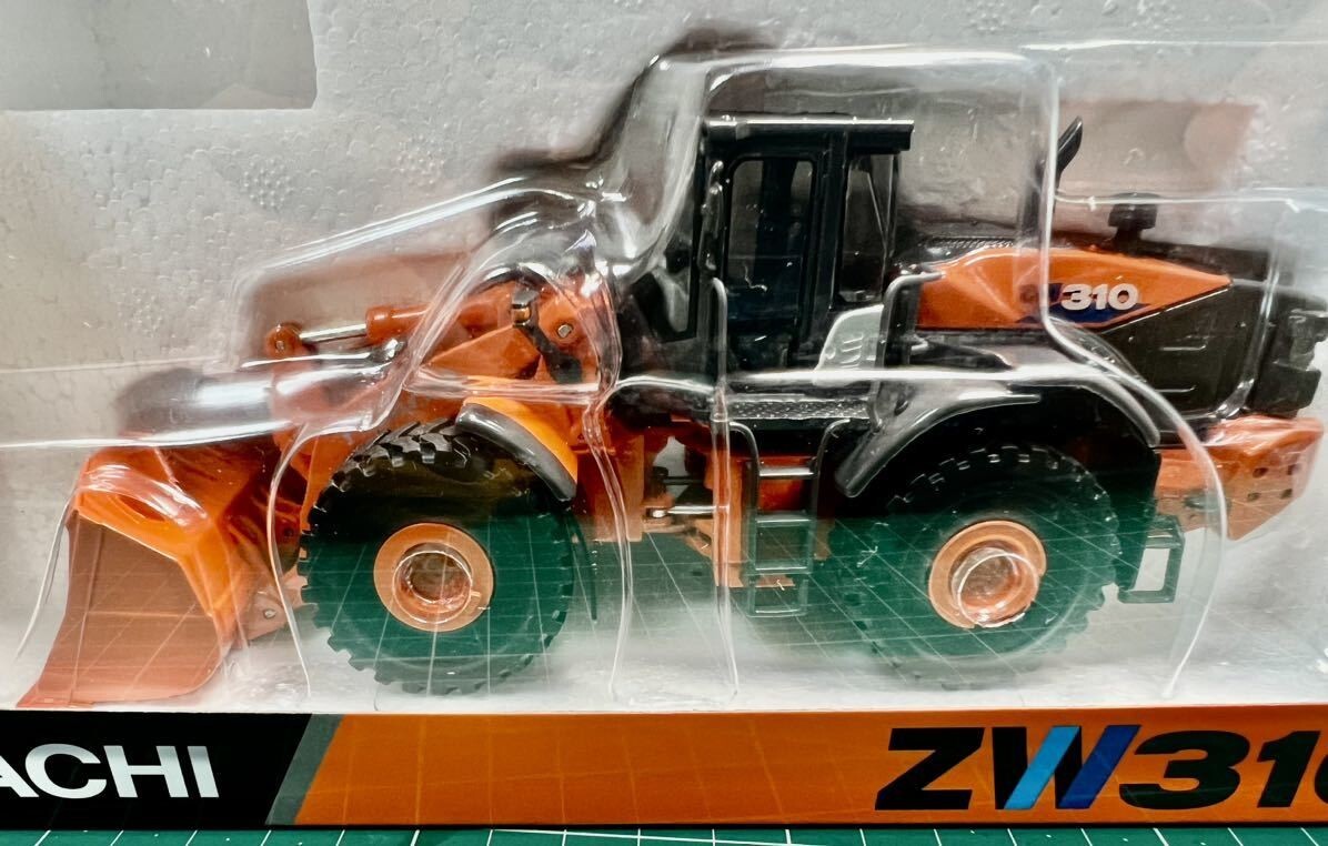 Vehicle toy Heavy Equipment WHEEL LOADER HITACHI ZW310 1/50