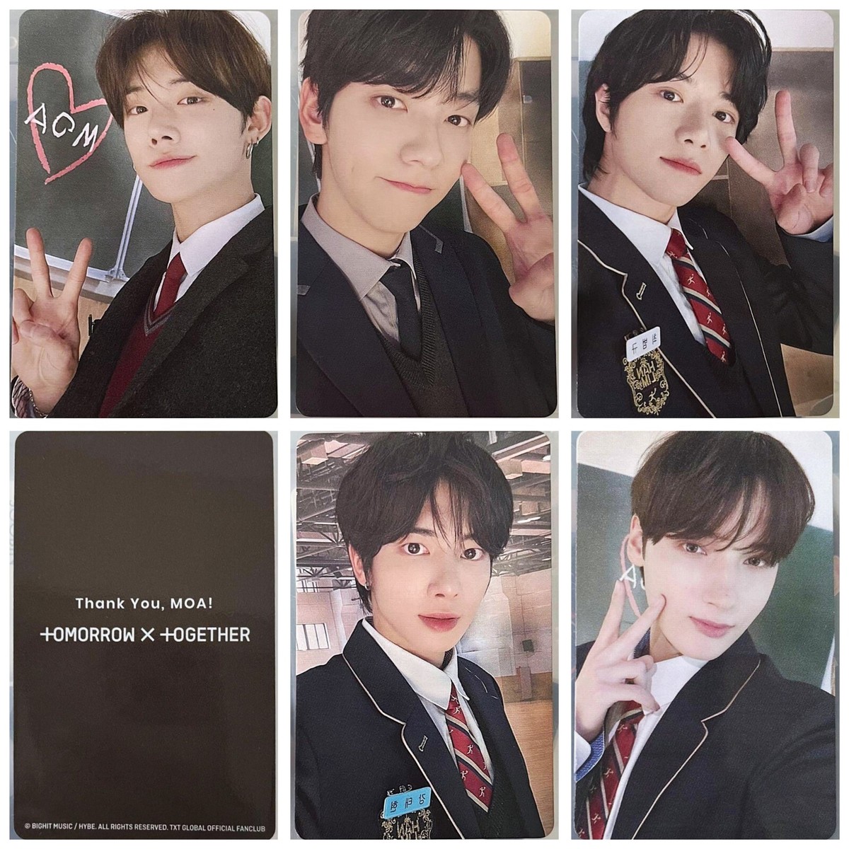 TXT ACT : PROMISE EP.2 Japan MOA ZONE Official Photocard Photo