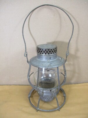 Vintage Dietz No.39 NEW YORK Steel Clad Rail Road Lantern with
