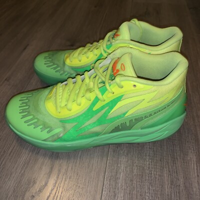 Puma MB.02 M.E.L.O. LaMelo Ball Nickelodeon Slime - Size 9.5