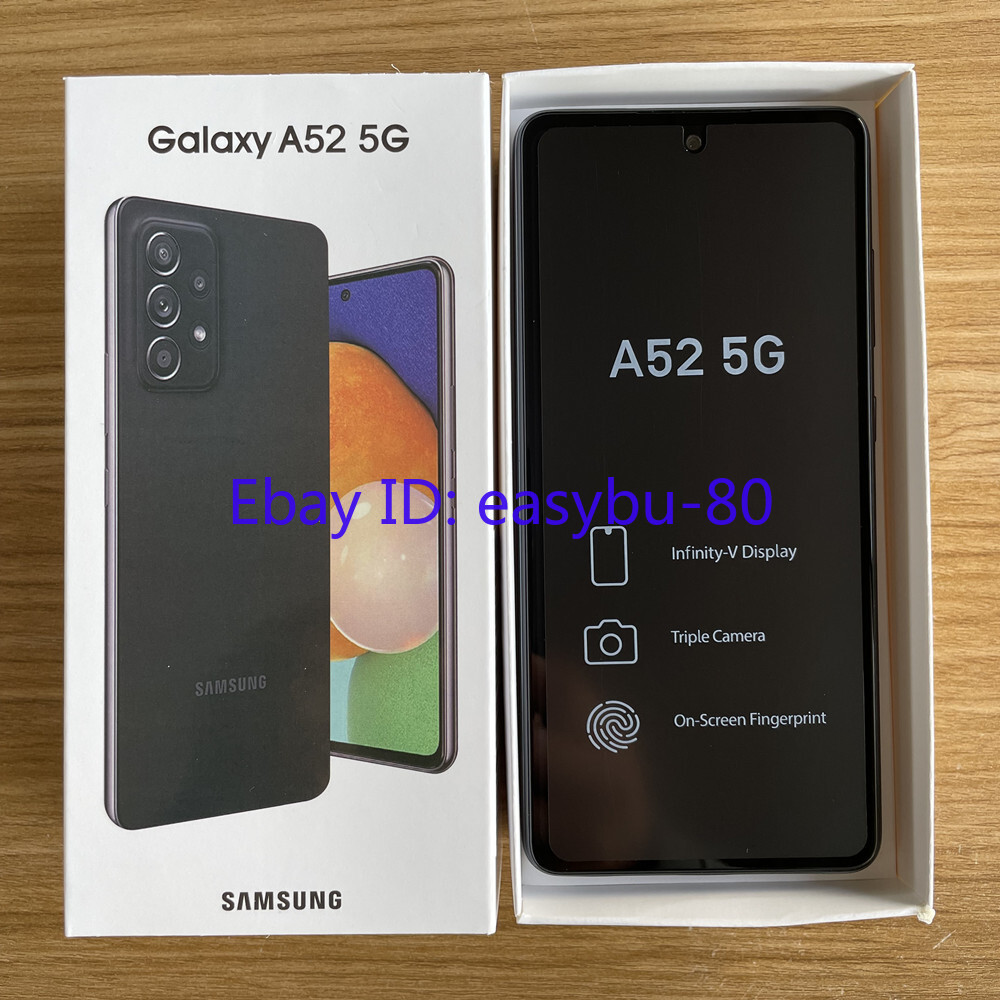 Unlocked Samsung Galaxy A52 5G SM-A526U 128GB 6GB 64MP 6.5