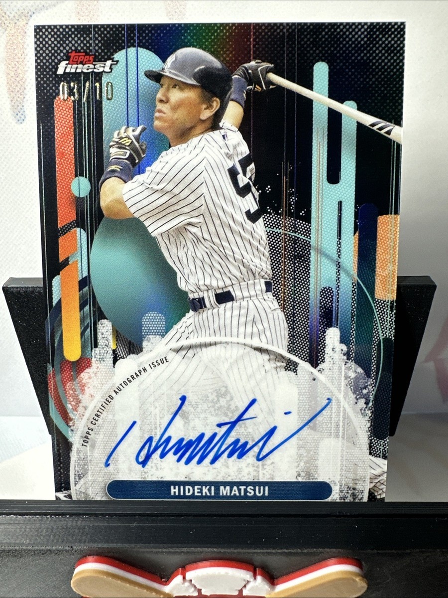 松井秀喜 1of1 matsui hideki topps 1/1 Auto 松井秀喜 1of1 matsui