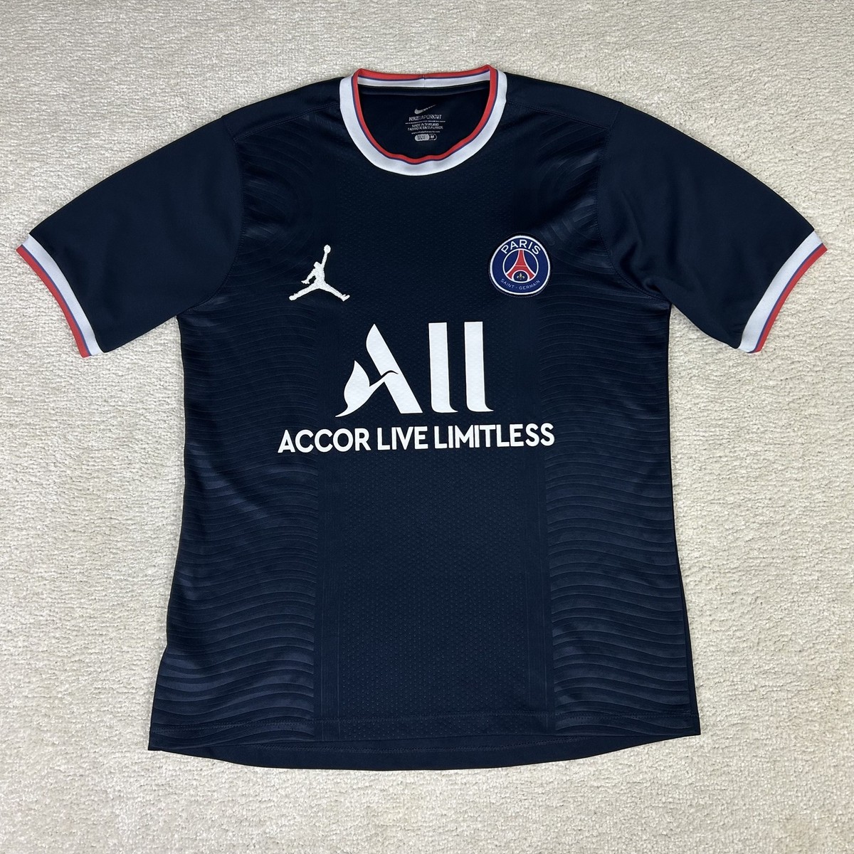 Paris Saint Germain Shirt Mens Medium PSG Soccer Football Nike