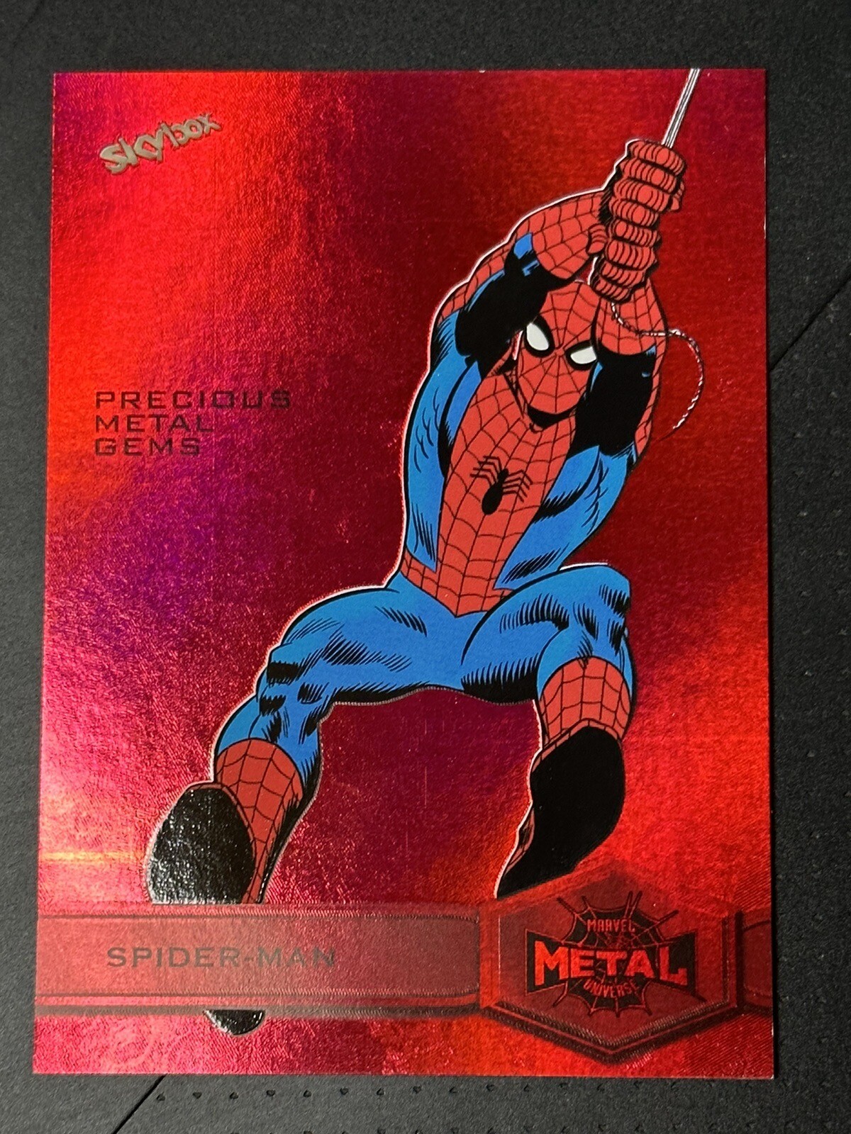 Spider-Man 2021 Skybox Marvel Metal Universe Spider-Man #164