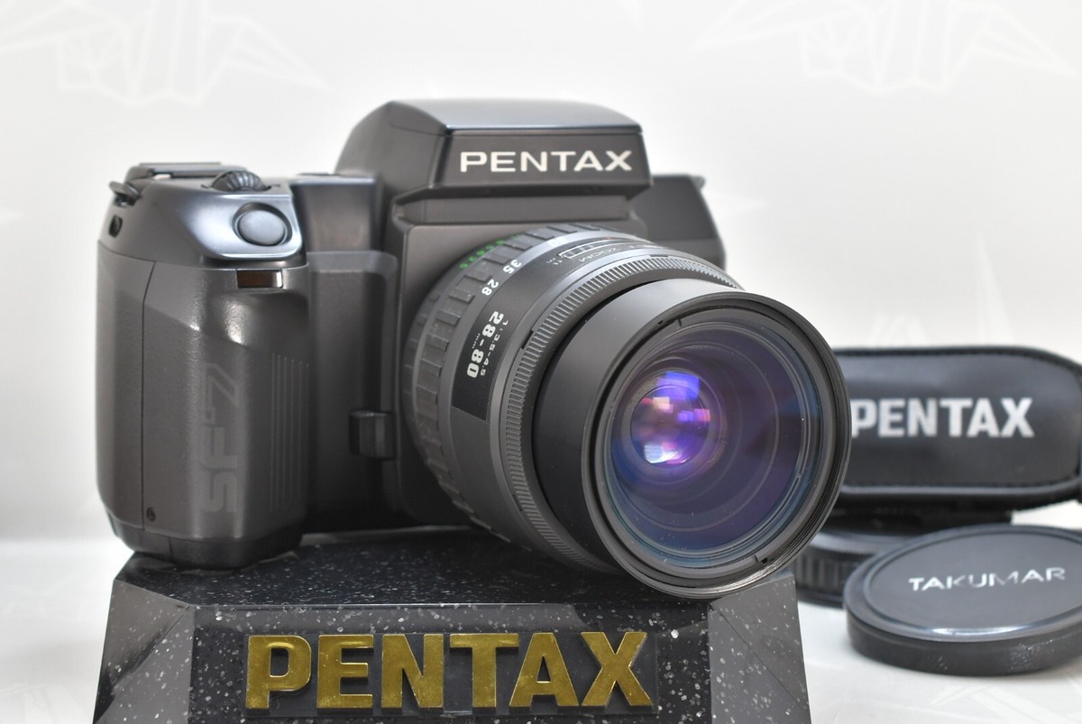 PENTAX SF7一眼レフカメラ望遠レンズ付きレトロ動作確認OK