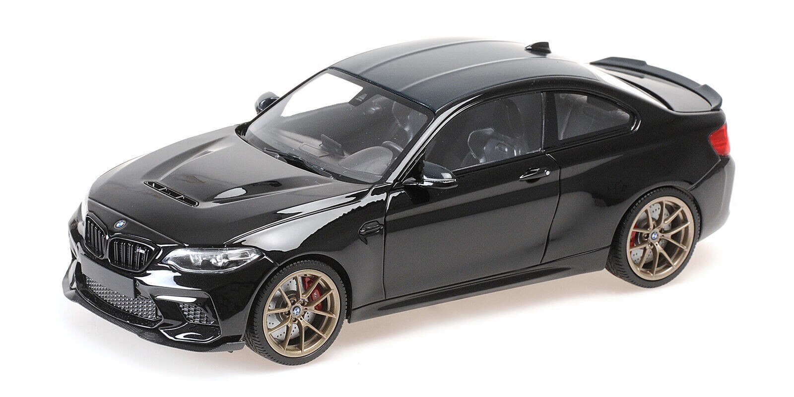 1/18 BMW M2 CS Coupe 2020 (Black) Die-cast Model Car by Minichamps