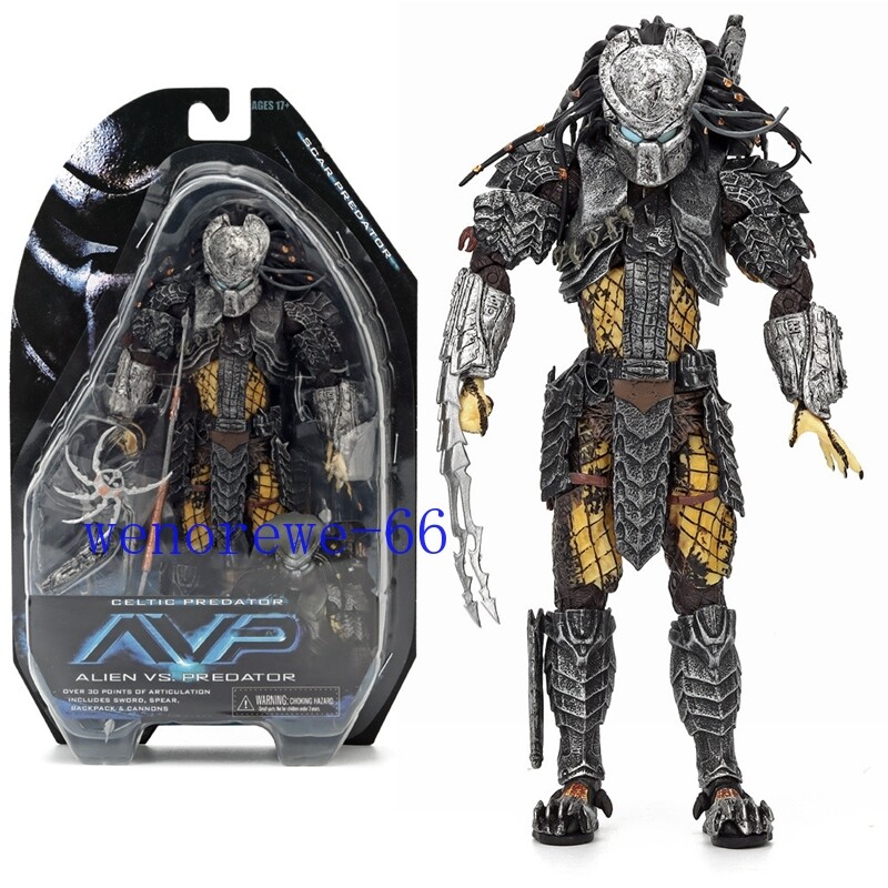 18cm Predator Masked Scar Predator 7inch Collection Action Figure
