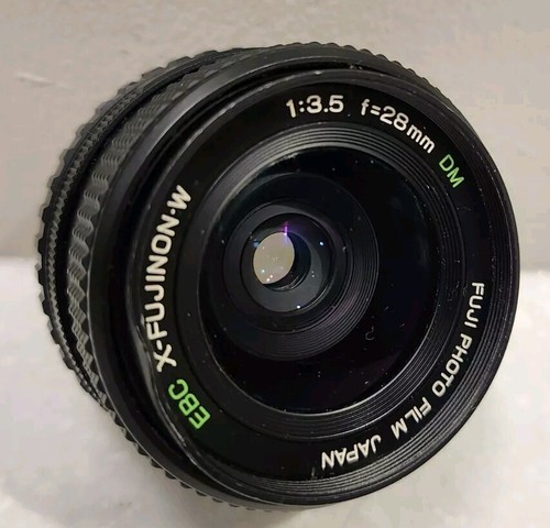 FUJICA EBC X- Fujinon -W 28mm F/3.5 DM Vintage Lens | eBay