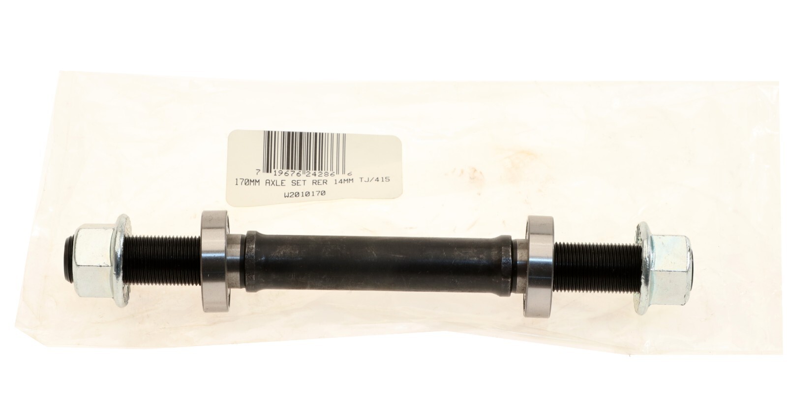 Specialized TJ/ 415 BMX 14mm Hub Axle Set 170mm w/ Sealed Bearings