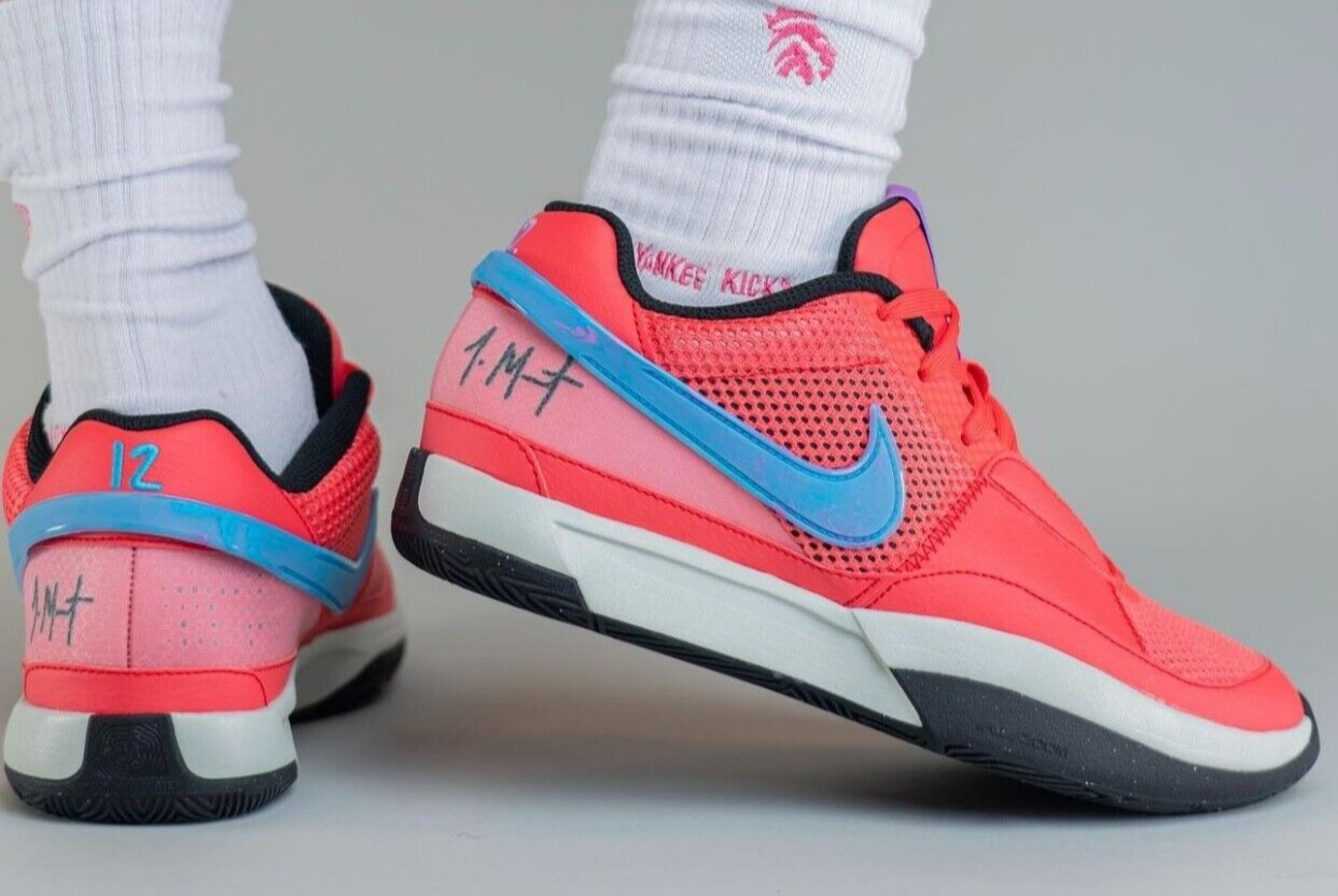 Nike Ja 1 EMBER Glow Blue Morant Basketball Shoes Men's 13