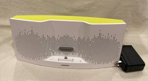 Bose SoundDock XT Speaker White & Yellow W/Power Cord, Works W