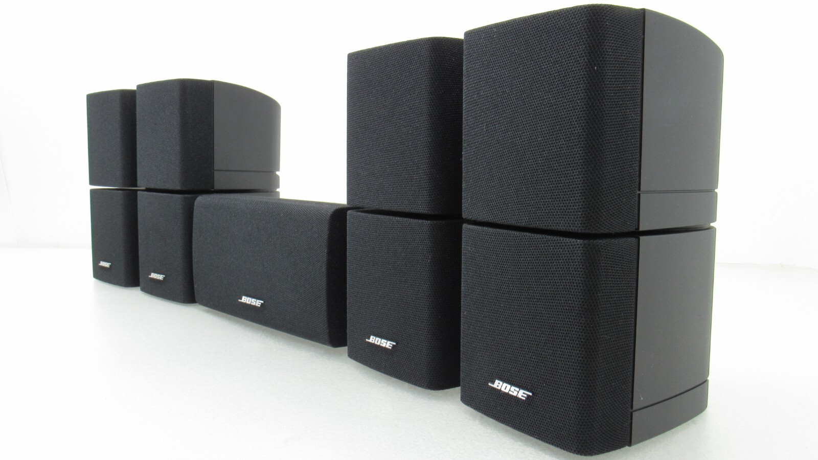 5 Bose Double Dual Cube Direct Reflect Speakers Lifestyle