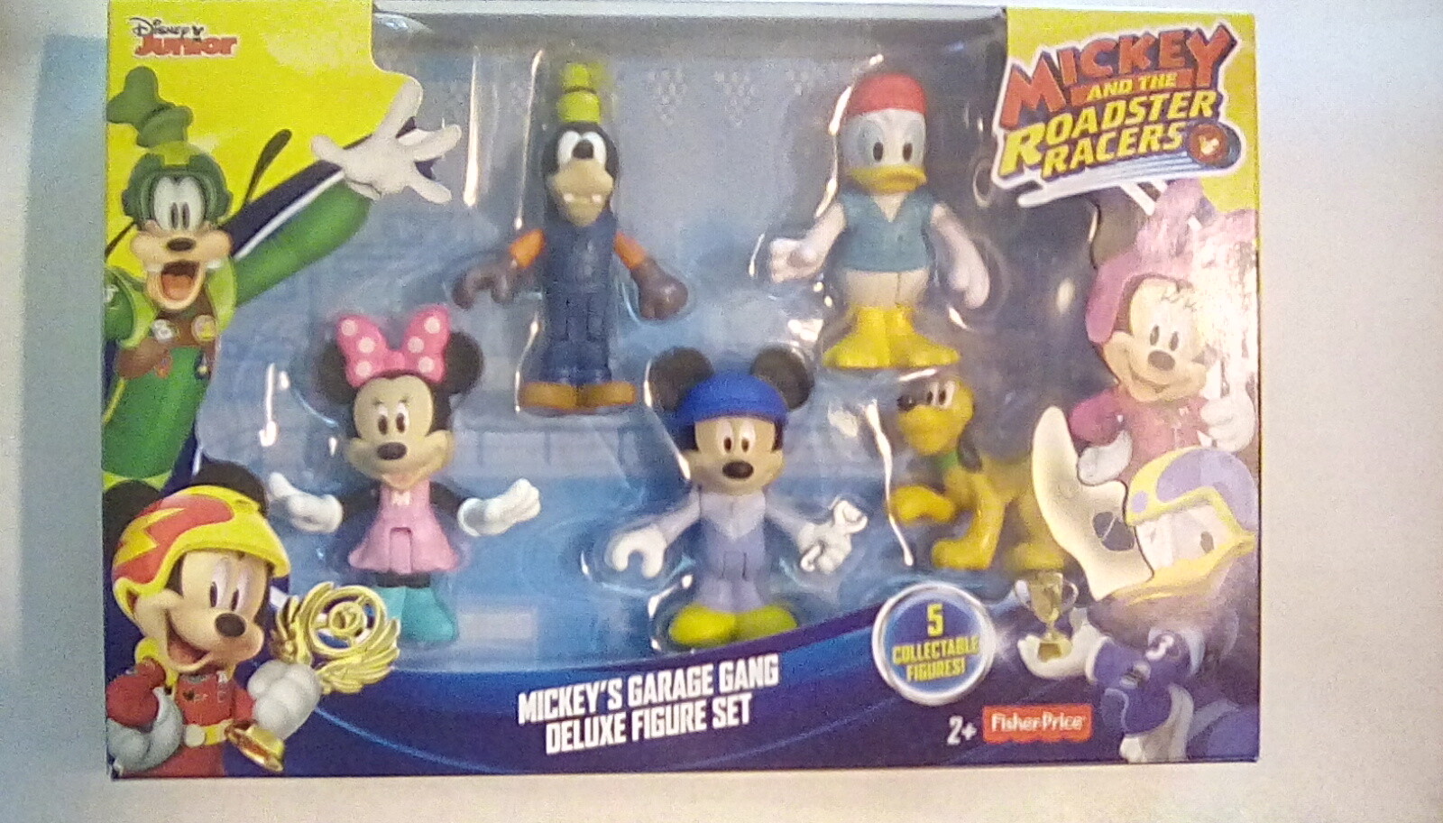 Fisher-Price Disney Mickey's Garage Gang Deluxe Set Pals 5 Figure