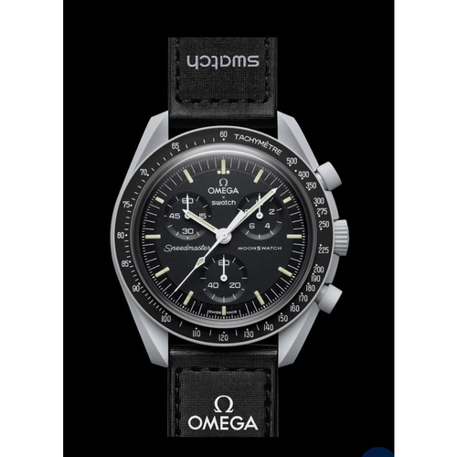 Omega X Swatch Bioceramic Moonswatch Mission to the Moon Gray