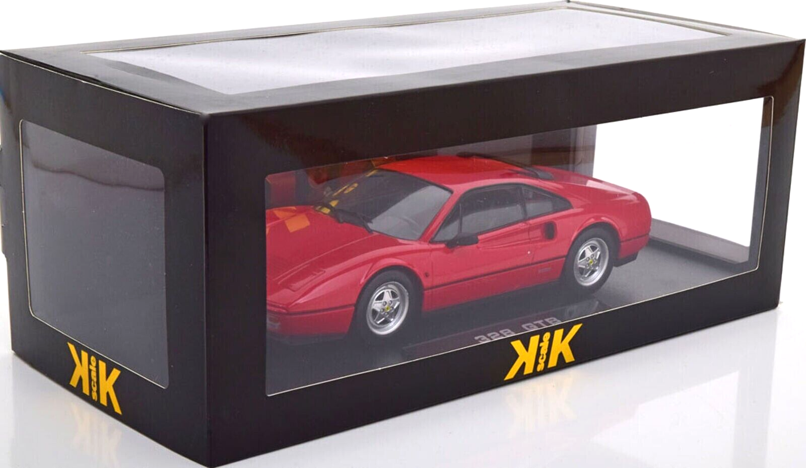 1/18 Ferrari 328 GTB 1985 (Red) Diecast Model Car by KK Scale
