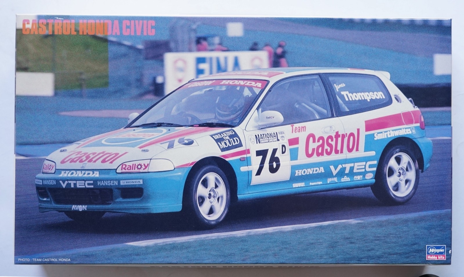 HASEGAWA 1/24 Castrol Honda Civic #20284 limited edition model kit