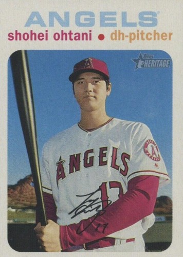 2019 Topps Heritage NAP-14 New Shohei Ohtani Age Performers Mint