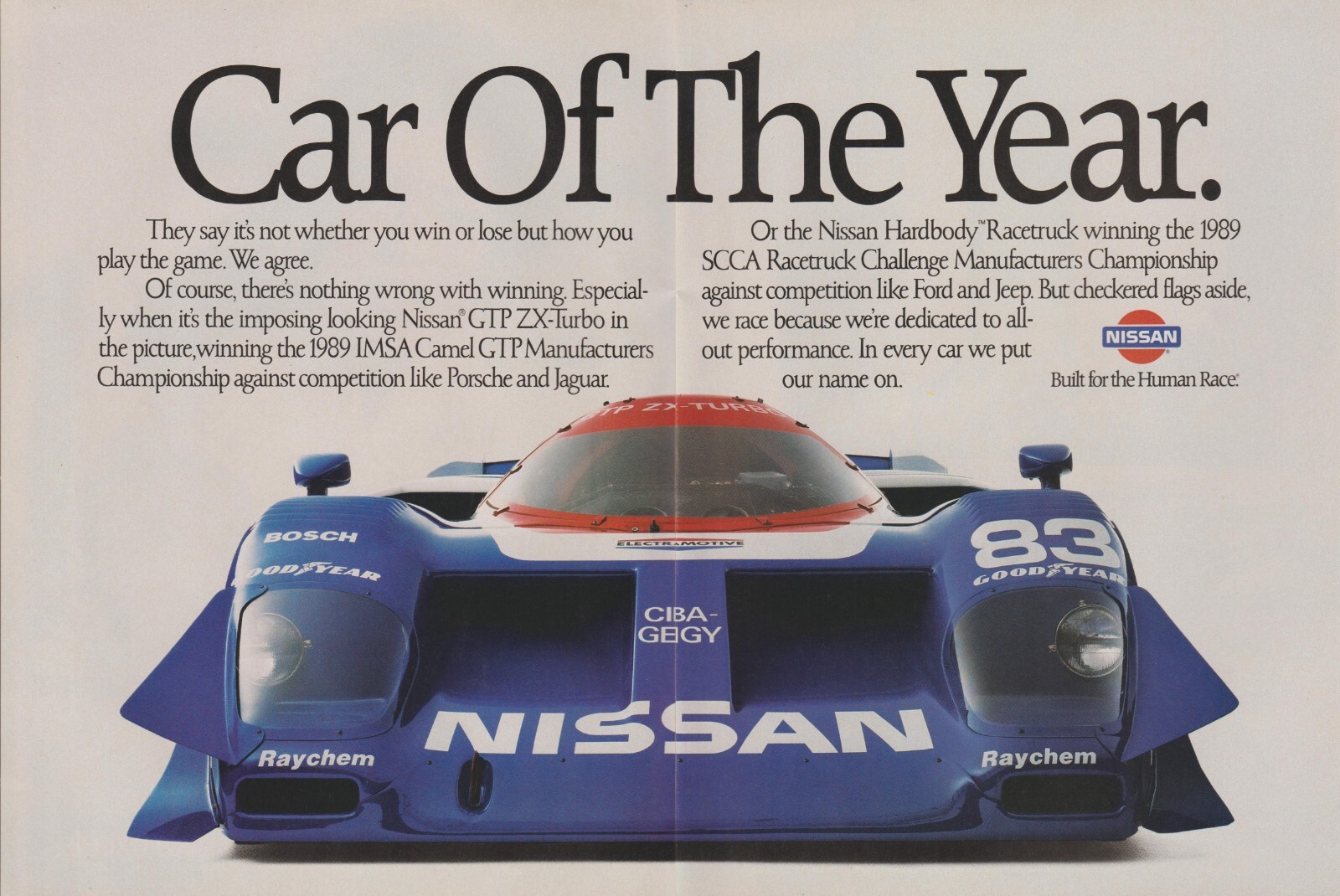 1989 Nissan GTP ZX-Turbo - IMSA Racer - 