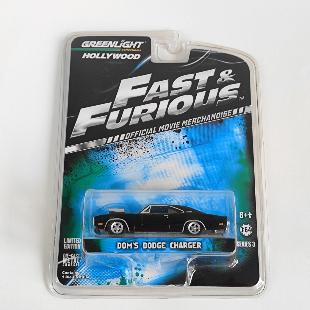 GREENLIGHT FAST & FURIOUS SERIES 3 DOM's DODGE CHARGER #44630 | eBay