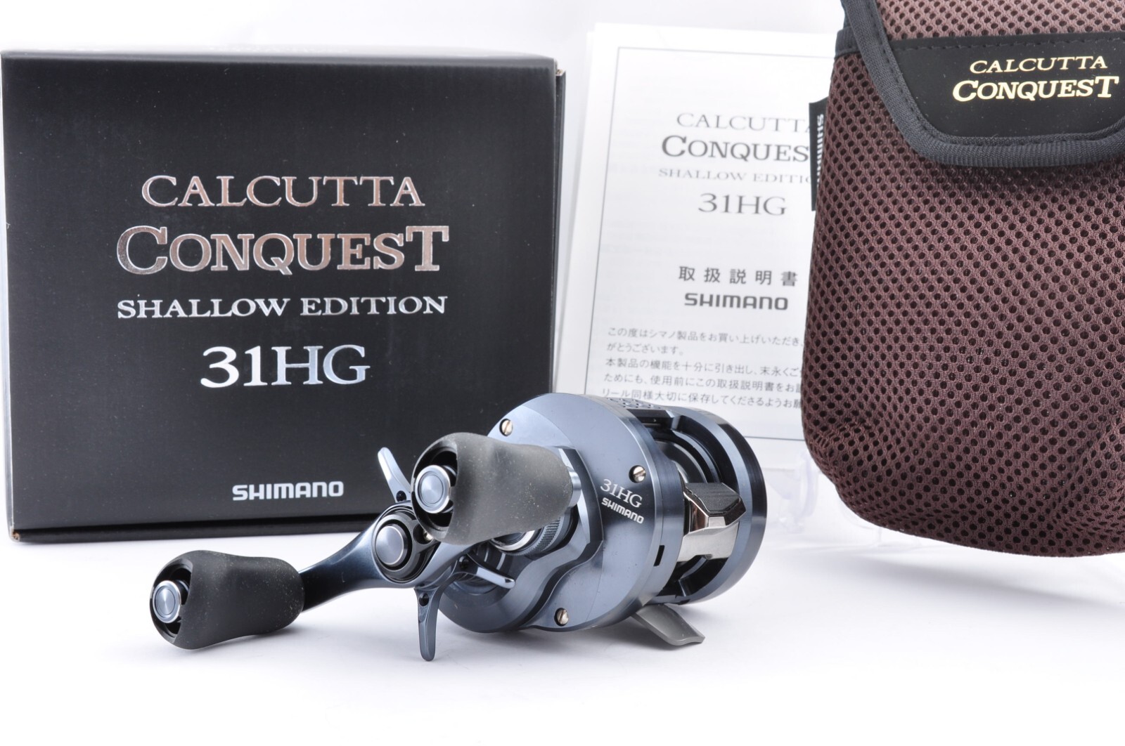 Shimano 24 CALCUTTA CONQUEST SHALLOW EDITION 31HG Left Bait Reel
