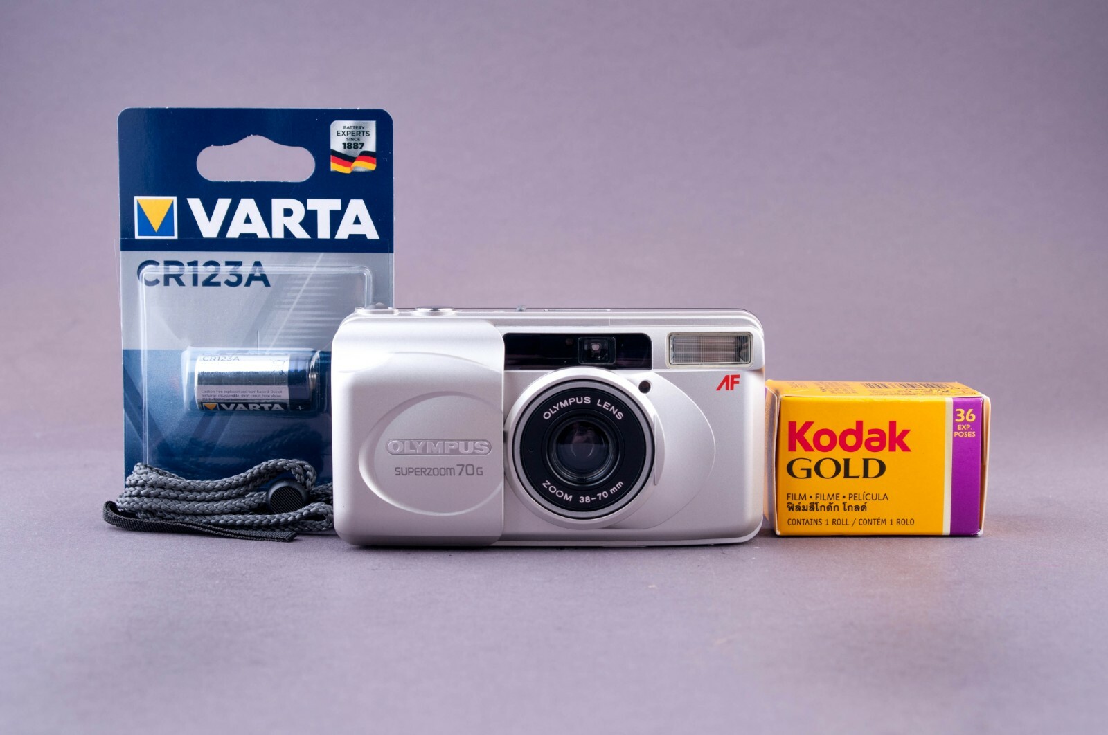 Olympus Superzoom 70G 35mm Point & Shoot Film Camera | eBay