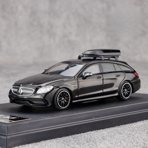 BM 1/64 Mercedes-Benz CLS 63 AMG Shooting Brake Black Diecast Car