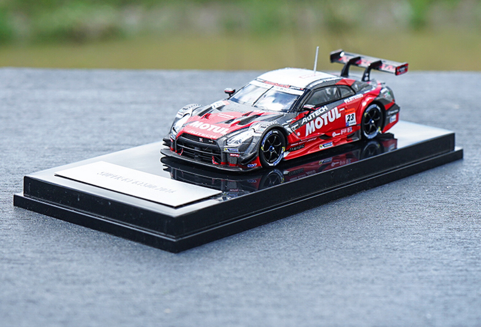 1/64 Nissan GT-R SUPER GT GT500 Rally 2014 #23 Diecast Car Model