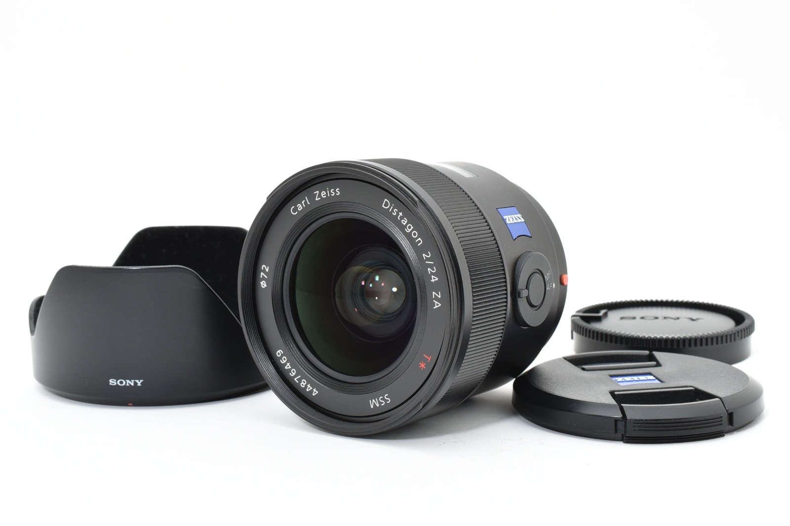 Sony 24mm f2 Distagon ZA T* SSM Lens SAL24F20Z From JAPAN #2644844