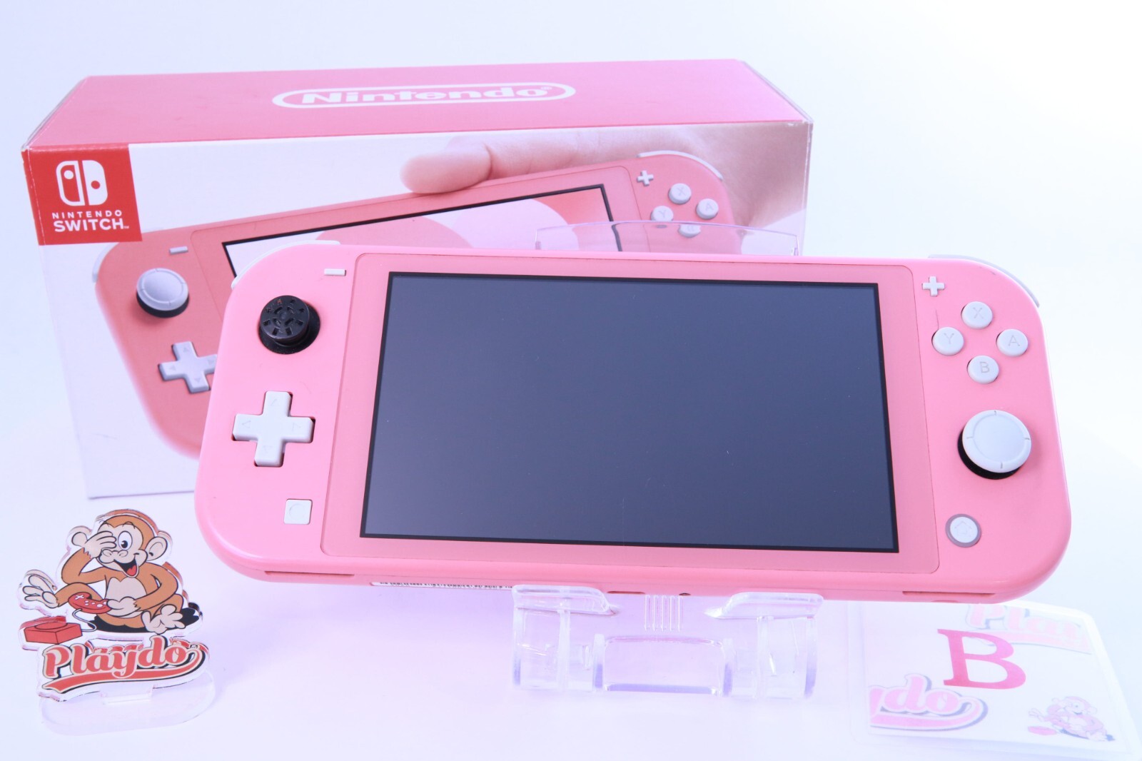 Nintendo Switch Lite Coral [Rank :B] W/USB cable【 Region Free