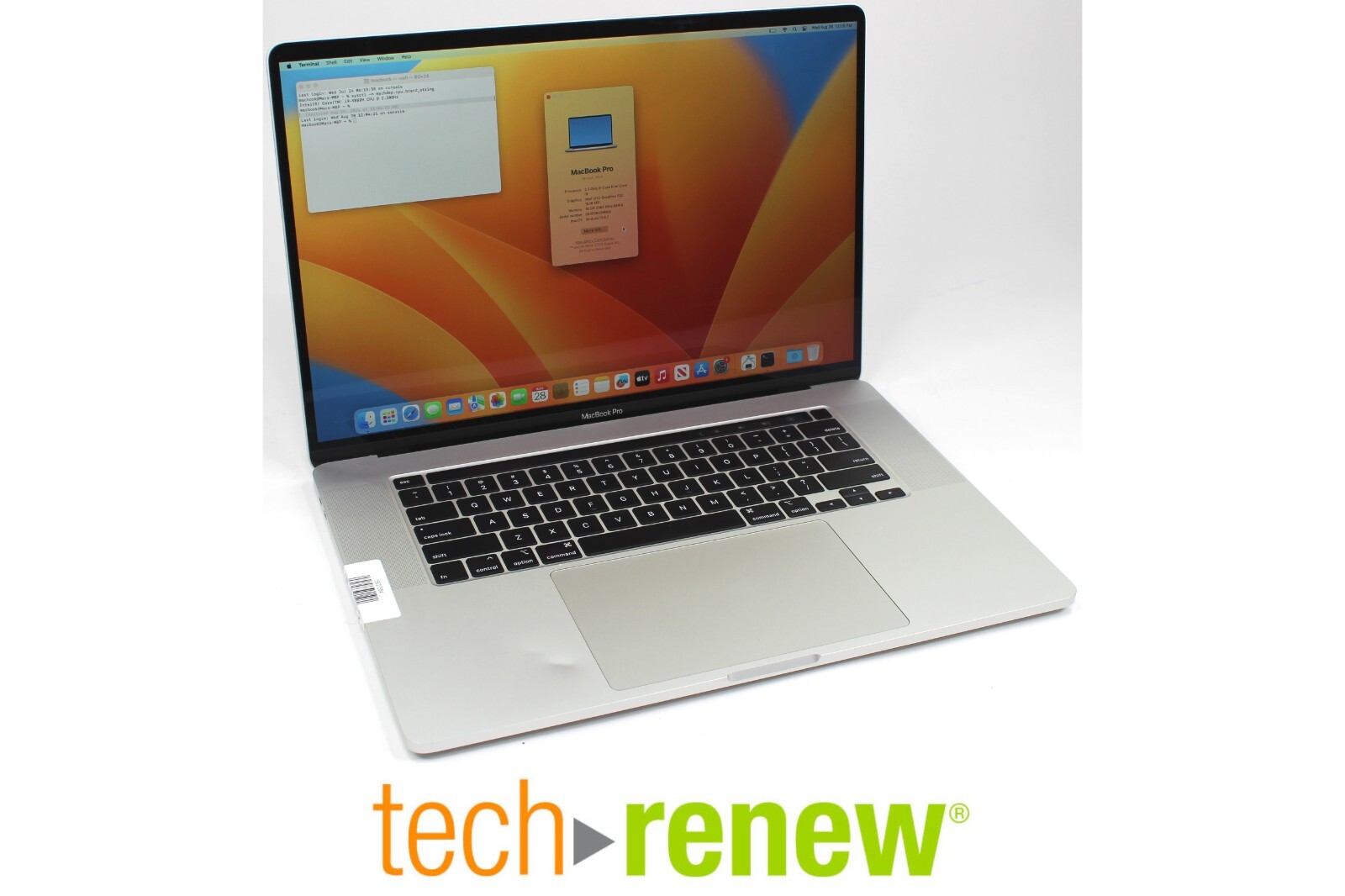 Apple MacBook Pro A2141 | i7/i9 9th Gen. | 500GB/1TB | 16GB RAM