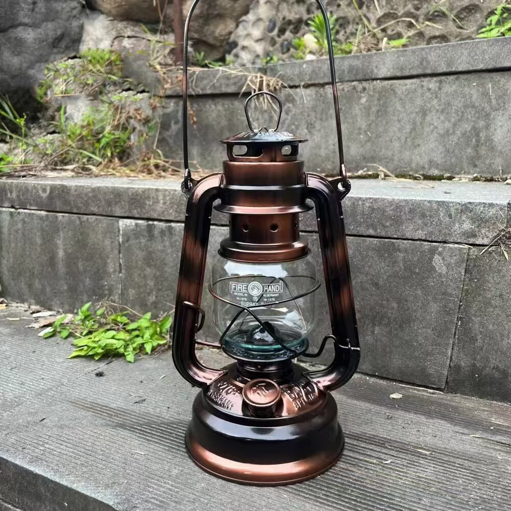 FIREHAND FEUERHAND HURRICANE GALVANIZED #276 STORM BRONZE LANTERN