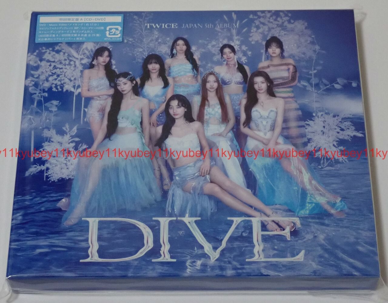 New TWICE DIVE Limited Edition Type A CD+DVD+Booklet+Card+Case