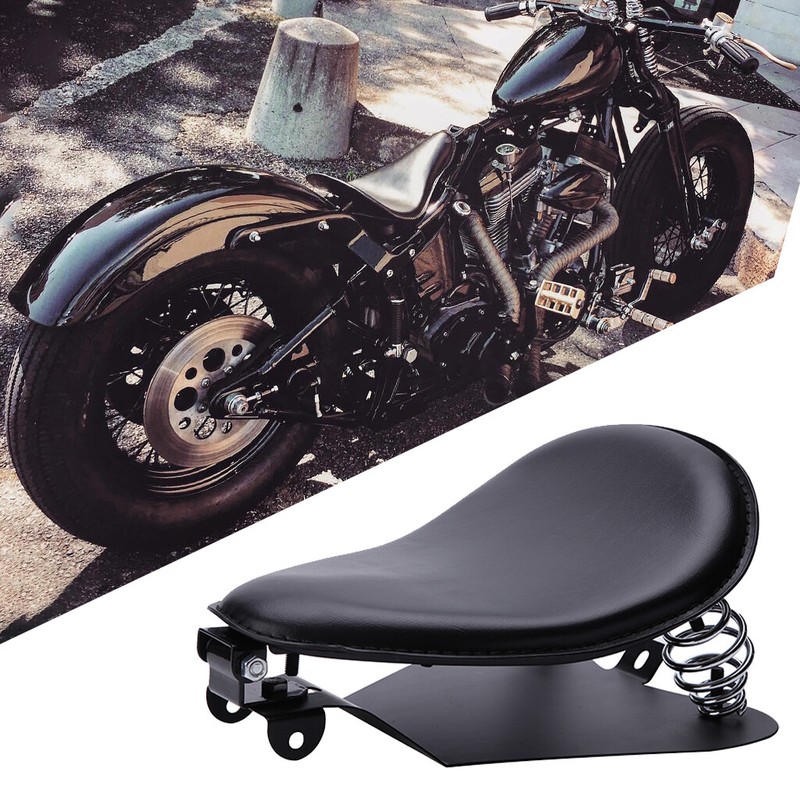Motorcycle Spring Solo Seat For Harley Davidson Sportster Iron
