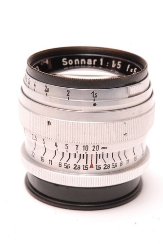 Carl Zeiss Jena Sonnar 2,8/40 m18 lens | eBay