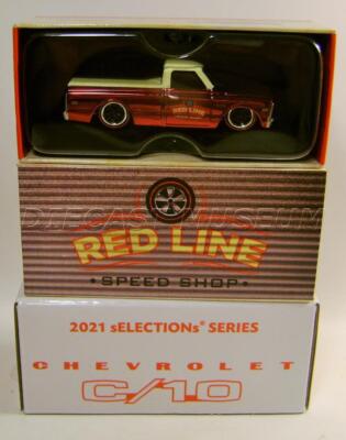 1969 '69 CHEVY C/10 TRUCK 2021 SELECTIONS CLUB CAR RLC HOT WHEELS