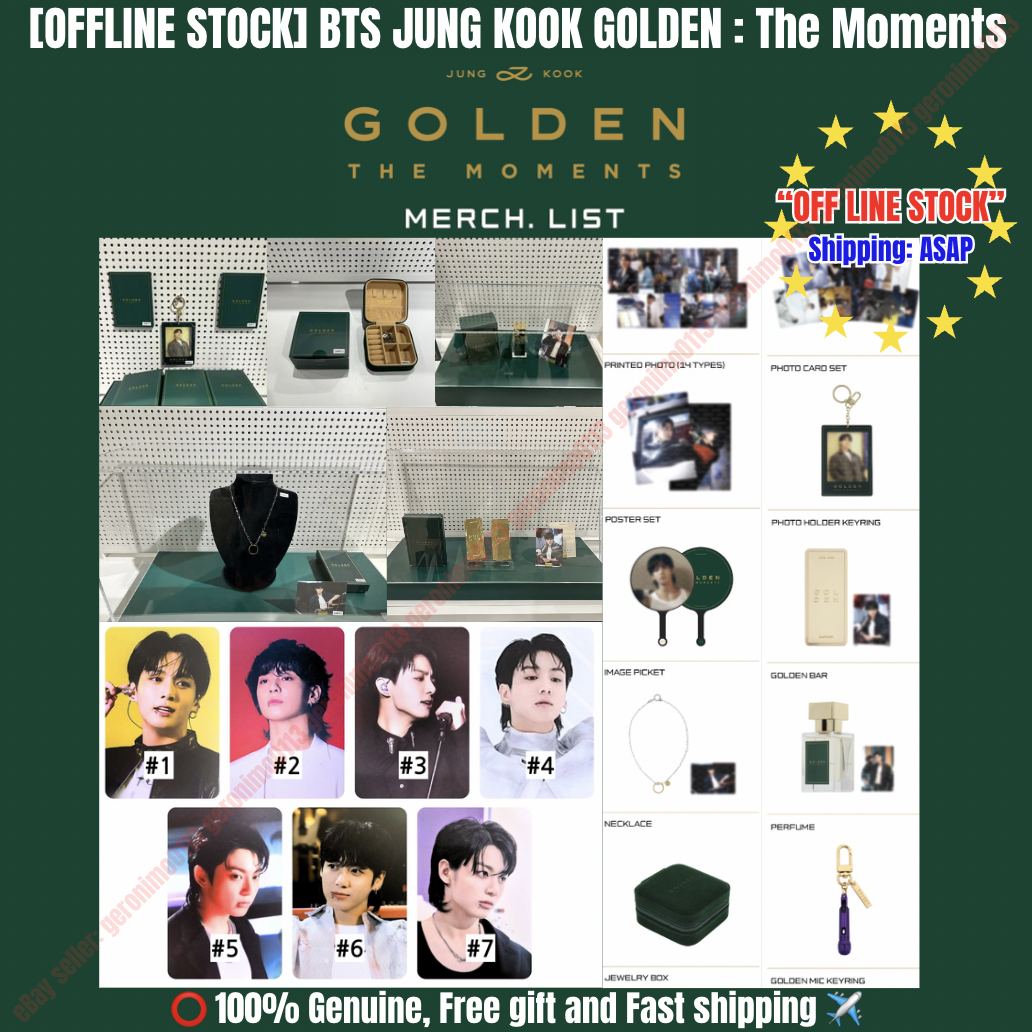FINAL] BTS JUNGKOOK Exhibition 'GOLDEN: The Moments' POP UP