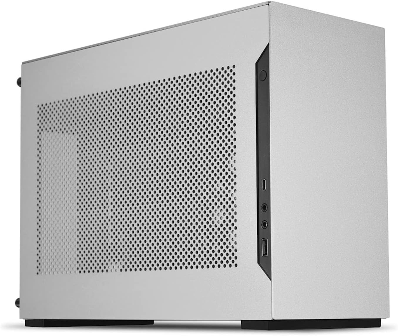 Lian Li A4-H2O Mini-ITX Silver PC Case SFX SFX-L Support, AIO