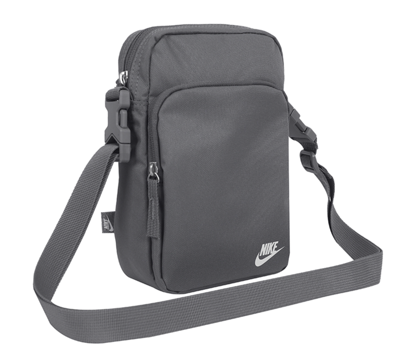 Nike Sportswear Heritage Crossbody Bag Unisex Casual Bag Grey NWT