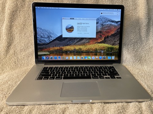 Apple MacBook Pro Retina Core i7 2.2GHz 16GB RAM 500GB SSD 15