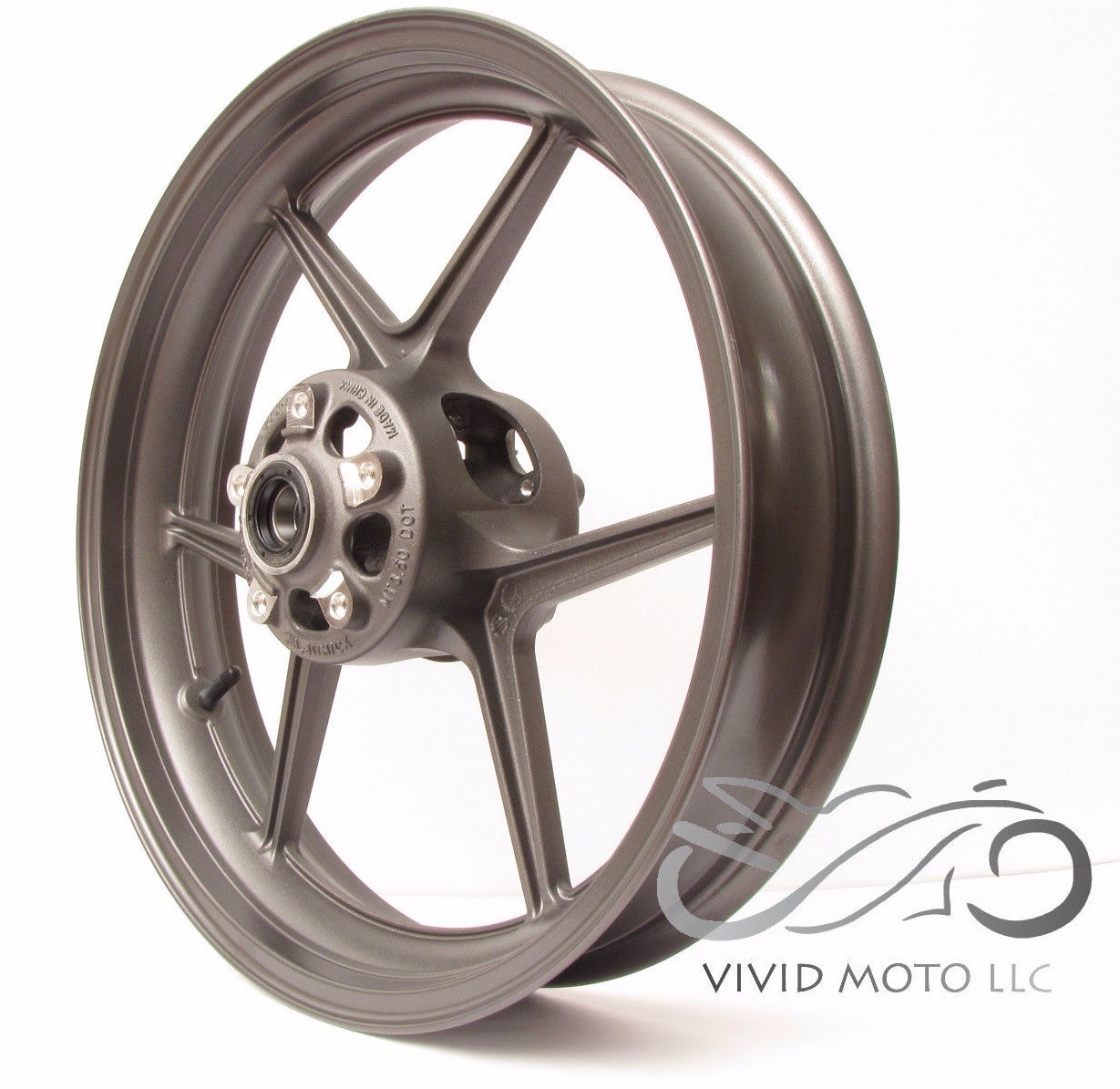 NEW GRAY Front Wheel ZX6R 2005-2024 ZX10R 2006-2010 636 Rim