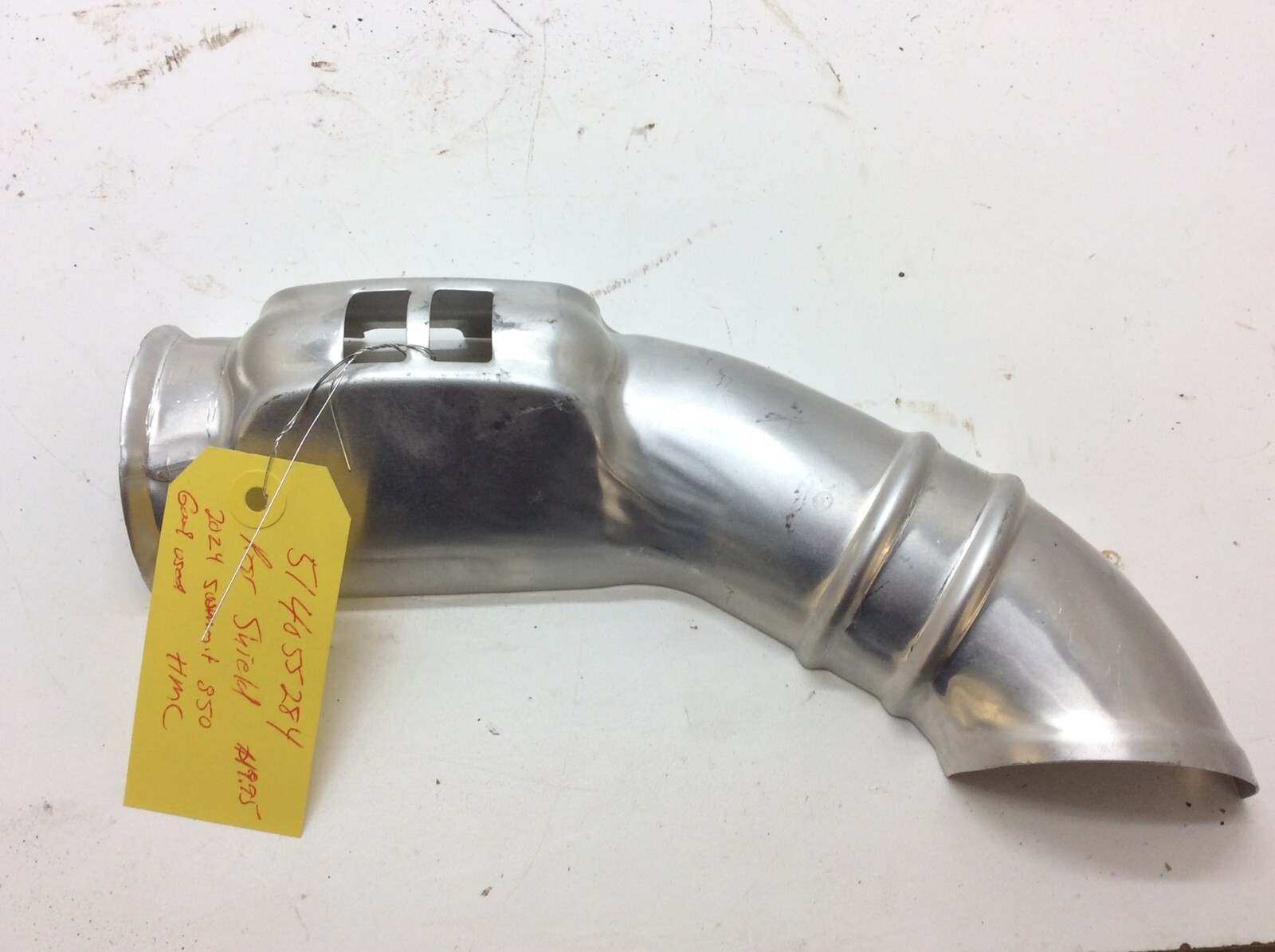 Ski Doo New Take Off Rear Exhaust Heat Shield 2017-2024 Summit MXZ