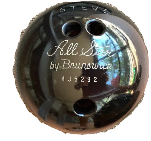 Bowling By Brunswick , All star 15 Lbs , HJ5282 Black With Case | eBay