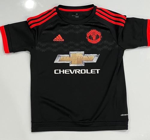 Manchester United Shirt Black Third 3rd 2015 2016 Adidas Jersey