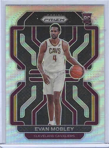 EVAN MOBLEY 2021-22 PANINI PRIZM SILVER PRIZM ROOKIE RC #325 | eBay