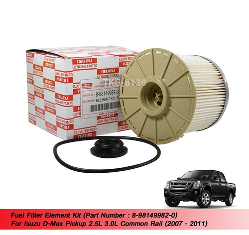 Fuel Filter Element Kit 8981499820 For Isuzu Dmax 2.5 3.0 2007